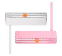 2 Piece Paper Cutter, Portable Paper Cutter, Mini Paper Cutter, Easy Paper Cutter, Study and Office Supplies
