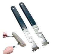 2 Piece Paver Removal Tool - Brick Extractor | Manual Grip for Lawn Patio Garden Sidewalk Floor Edging