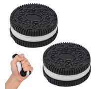 2-Piece Pink Stress Relief Toys - Silicone Fidget Toys & Super Soft Ventilated Stress Balls for Relieving Stress, Anxiety, and Improving Focus