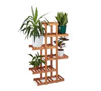 2-piece plant stand set tiered flower display plant shelf 5 tiers