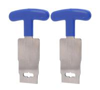 2-Piece Pool Plug Removal Tool, Stainless Steel Rubber Handle, Spa Nozzle Removal, Winterproof Floor Pools, Compatible with SP1419A SP1419E