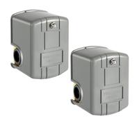 2-Piece Pressure Switch for Well Pump, 30-50 Psi Water Pressure Switch, 1/4 NPT Water Pump Pressure Control Switch, Easy to Use