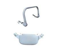 2-Piece Pushchair Footrest Extension Set, Reinforced Fixing Structure, Global Agreement, Soft University Cloth, Simple Pushchair Footrest Extension