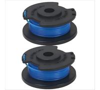 2-Piece Replacement Spool for Black & Decker Reflex - Compatible with ALM BD032 Trimmer - Pre-Wound Line Spools
