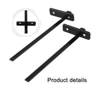 2-Piece Rip Fence Guide for Circular Saws - Metal for Edge Guide with Scale Ruler, Compatible with BSS610, BSS611, 5005BA, 5007NB, 5704RK, 5057KB (Part