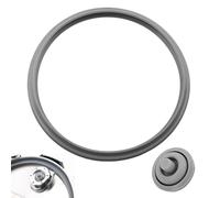 2-Piece Sealing Ring Set for WMF Perfect Pressure Cooker, Diameter 22 cm, Rubber Ring and Cooking Signal Seal, Compatible with 2.5 L, 3 L, 4.5 L, 6.5 L, 8.5 L, Silicone Replacement Parts for WMF