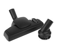 2-Piece Set 32mm Floor and Round Dusting Brush Set for Vacuum Cleaners, Wet/Dry for Hetty for Numatic, Compatible with Hoover Floor Tool Vacuum Cleaner Brush Head Spare Part 32mm