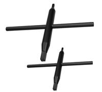 2-piece Set Lathe Chuck Wrench, Single Piece Bidirectional Dual Use Square Head Wrench with Four Sizes for CNC Engraving Milling Machine (3/10"-2/5" and 1/6"-1/5")