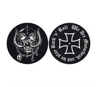 2-Piece Set Licensed Slipmat Motorhead Edition Mat for Turntable