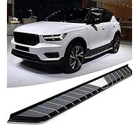 2 piece set of car side skirts for Volvo XC40 XC 40 2018 2019 2020,car pedals, diffusers, side skirts and side moldings, compatible with external accessories