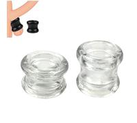 2-Piece Set of Men's Lightweight Anti-Slip Practice Accessories, Suitable for Beginners and Advanced Users-UKMF111 (Clear)