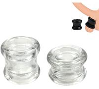 2-Piece Set of Men's Lightweight Anti-Slip Practice Accessories, Suitable for Beginners and Advanced Users(Clear)