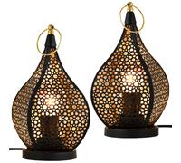 2-Piece Set Oriental Decorative Table Lamp Nightstand Lamp Bedroom Lamp 27