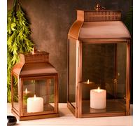 2-Piece Set Vintage Balcony Garden Lantern Garden Light Smilia Copper