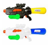 2-Piece Set Water Gun With XXL Water Tank 2L | Spray Gun Water Rifle 60Cm