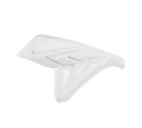 2-Piece Side Frame Cover Panels Compatible for Honda CBR650R 2019-2023 - ABS Engine Fairing Trims with Airflow Vents & Wind Deflectors (white)