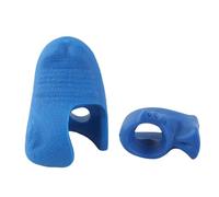 2 Piece Silicone Bow Grip Trainer, Viola Bow Grip Corrector, Ergonomic Teaching Aid for Beginners Orange (Blue)