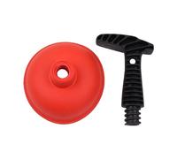 2-Piece Sink Unblocker Suction Cup with Handle Durable 11 x 16.5 cm Professional Unblockers Shower Hair Drain Drain Sink for Bathtubs Toilets Bathrooms