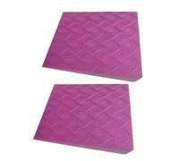 2-piece Squat Wedge Block Set with Squat Ramp, Calf And Foot Support for Wrists And Pilates Exercises, Pink