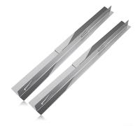 2 Piece Stainless Steel Stove Gap Cover Heat Resistant Adjustable Length Kitchen Countertop Filler 13.8-27.5 In