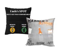 2 Piece Storage Pillow Cases, Men's Pillows, Men's Pillows With Pockets, Fun Men's Pillows, Birthday Gifts For Men, Funny Birthday Gifts, Gifts For Husband