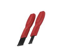2 Piece Super Hard Metal Scrapers Set 1-1/4" and 5/8" Cutter Professional Metal Surfaces Cleaning Tool Scrapers Tool Heavy Duty Cutter
