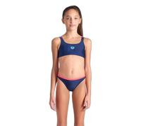 2-piece swimsuit for girls Arena Solid Bleu 6/7 ans