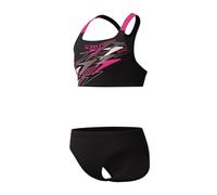 2-piece swimsuit for girls Speedo Medley Logo Racerback Noir 6 ans