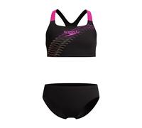 2-piece swimsuit for girls Speedo Medley Logo Racerback Rose 6 ans
