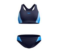 2-piece swimsuit for women Speedo Colourblock Splice 2.0 Bleu 42