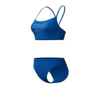Women's Endurance+ Logo Thinstrap Bikini Set Blue - 34 Turkish Sea 34