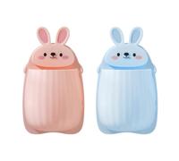2-Piece Toothbrush Holder, Creative Storage Rack, Cute Cartoon Storage Rack, Home Accessories, Wall-Mounted Storage Rack.