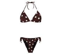 2-piece triangle swimsuit for women Protest Olea Marron 38
