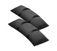 2-Piece Universal Umbrella Base Weight Bags, Heavy-Duty Windproof Saddlebags for Patio Umbrellas, Fillable Sandbags for Outdoor Tents, Sports Shelters, & Camping Chairs