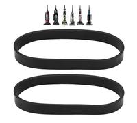 2 Piece Vacuum Cleaner Belt Rubber Vacuum Cleaner Belt Attachment 1606428 Double Foot Spare for Bissell Proheat 2x