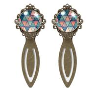 2 Piece Vintage Indian Mandalas Arabic Pattern. Bookmark, Vintage Style Book Markers for Book Lovers Writers Readers Teachers, Birthday Gifts for Women Men Teens
