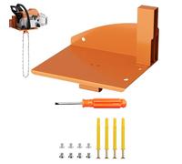 2 Piece Wall Hook | Heavy Duty Steel Chainsaw Holder | Tool Holder, Heavy Duty Wall Hook, Easy Assembly, Workshop, Garage, Organized Storage