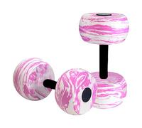 2-Piece Water Dumbbell Set - Lightweight Foam Resistance Equipment For Pool Workouts | Low- Aquatic Fitness Trainer, Swim Exercise Gear For Adults Children