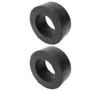 2 Piece Weight Plate Spacers Set for Barbell Guide Rods, Rubber Material Compatible with 30mm Diameter Rods to Provide Collision and Shock Reduction (2PCS)