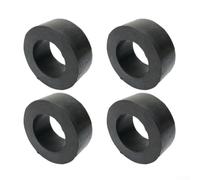 2 Piece Weight Plate Spacers Set for Barbell Guide Rods, Rubber Material Compatible with 30mm Diameter Rods to Provide Collision and Shock Reduction (4PCS)