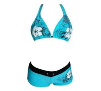 2-piece Y2k Halter Bikini Set for Women, Sexy Swimsuit, Beach Set, Cute Summer Outfit, 2025, Vacation 2000s, blue, L