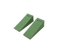 2-Piece Yoga Foam Wedge Blocks Calf Stretch Slant Board Squat Wedge for Foot Stretching 3.54x2.36x1.18inch