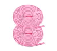 2 Pieces 1.3Meter Light Pink Drawstring 130CM Wide Polyester Flat Drawstring Cord Replacement with PVC Closure Ends for Hooded Sweatshirt/Trousers