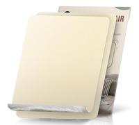 2 Pieces 23x28 cm Canvas Repair Patches Fabric Patch Self-Adhesive Canvas Repair Tape Waterproof Outdoor Gear Repair Patch Kit for Boat Cover Tent Awning Sun Shade Sofa Lounge Chair Beige