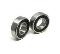 2 Pieces 24377 2RS Bearing 24x37x7 mm MR2437 24377RS Bicycle Wheel Center Shaft Repair BB90(12268-2RS 12x26x8mm)