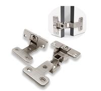 2 Pieces 270 Degree Hinges - Hydraulic Door Hinges for Kitchen Cabinet Bookshelves 3/4 Full Coverage