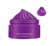 2 Pieces 30ml Instant Hair Colour Wax Halloween Hair Dye Coloured Hair Wax Cr-azy Color Hair Dye For Party Cosplay Nightclub Masquerade Halloween