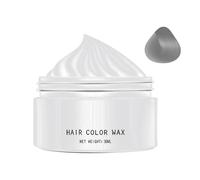2 Pieces 30ml Instant Hair Colour Wax Halloween Hair Dye Coloured Hair Wax Cr-azy Color Hair Dye For Party Cosplay Nightclub Masquerade Halloween