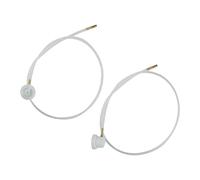 2 Pieces 360 Degree Nozzle Extension Hose Fit For Aerosol Cans Spray