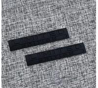 2 Pieces 3D Limited Edition Auto Racing Sport Adhesive Emblem Rear Trunk Badge Fender Body Decal, Car Stickers (Full Black)